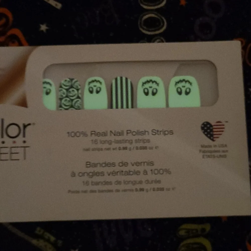 Color Street Boo Crew Glow in Dark NEW Set 👻 - Picture 5 of 5